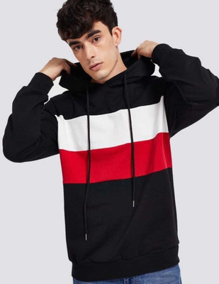 Try This Printed Men Hooded Neck Multicolor T-Shirt