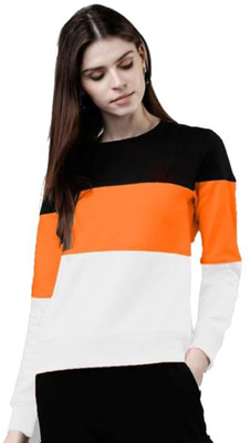 Adorbs Solid Women Round Neck Multicolor T-Shirt