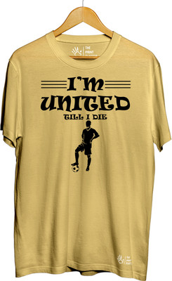 THE PRINT PLATTER Graphic Print Men Round Neck Yellow T-Shirt