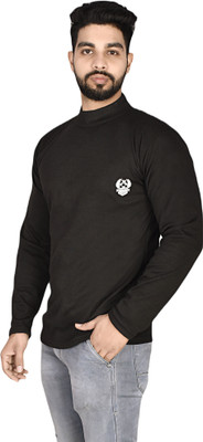 Tiki Tees Striped Men Round Neck Multicolor T-Shirt