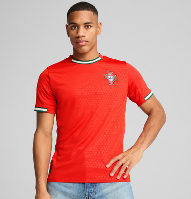 BUGOAT Printed Men Round Neck Red T-Shirt