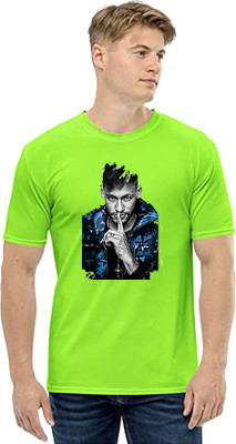 Deccan Store Printed Men Round Neck Green T-Shirt