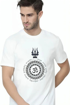 DAKU FASHION Printed Men Round Neck Multicolor T-Shirt