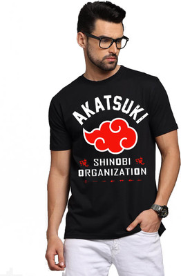 BROTEES Printed, Typography Men Round Neck Black T-Shirt