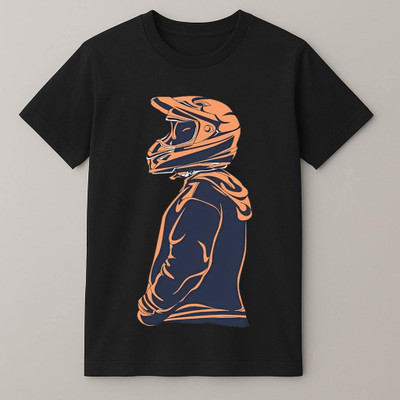 Soulskull Printed Men Round Neck Black T-Shirt