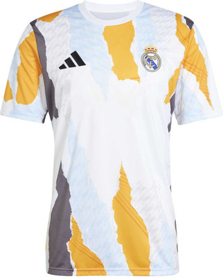 ADIDAS Graphic Print Men Crew Neck White T-Shirt