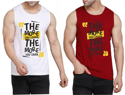 Restore Printed Men Round Neck Multicolor T-Shirt