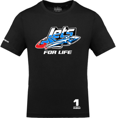 FastB Printed Men Round Neck Black T-Shirt