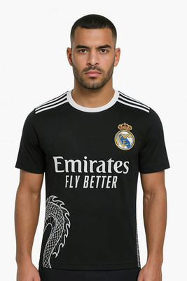 Ryze Printed Men Round Neck Black T-Shirt