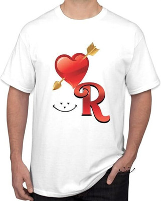 CHITRAA STYLE Printed Men Round Neck White T-Shirt