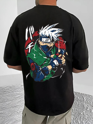 SCOTT FINCHER Graphic Print Men Round Neck Black T-Shirt
