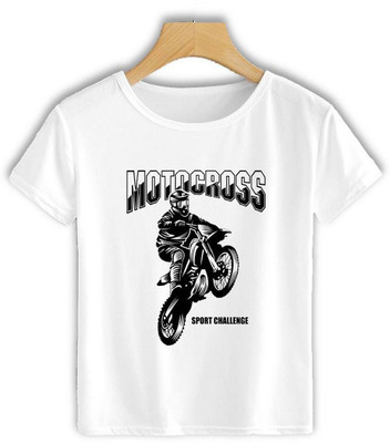 HamsaMART.com Printed Men Round Neck White T-Shirt