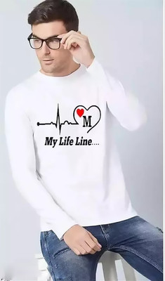 Topster Printed Men Round Neck White T-Shirt