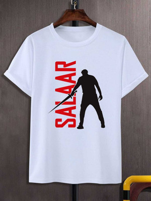 Tee Gallery Printed, Typography Men Round Neck White T-Shirt