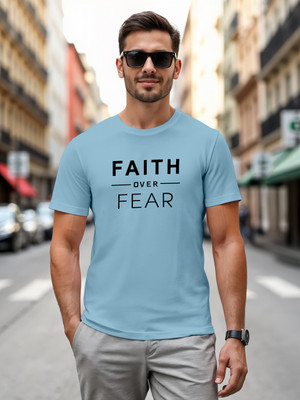 METRONAUT Printed Men Round Neck Light Green T-Shirt