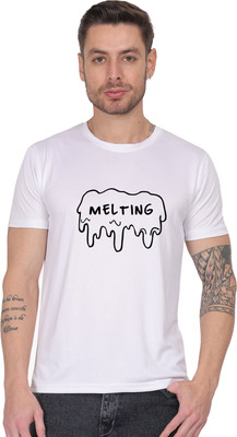 SENORITA COLLECTION Printed Men Round Neck White T-Shirt