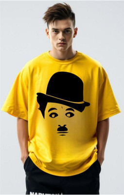 BLOSSOMTRADER Printed Men Round Neck White T-Shirt