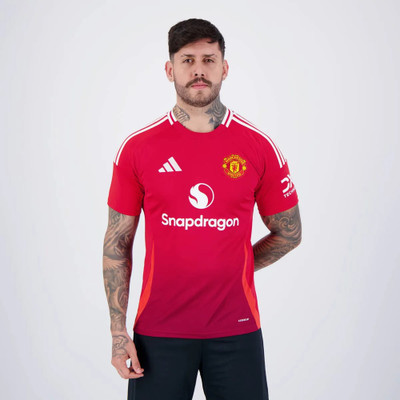 YUTU Printed Men Polo Neck Red T-Shirt