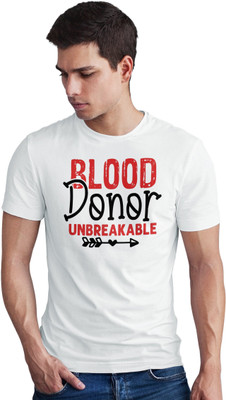 Seek Buy Love Printed Men Round Neck White T-Shirt