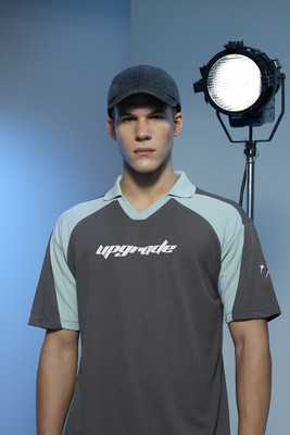Snitch Graphic Print Men Polo Neck Grey T-Shirt