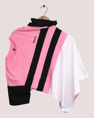Velvawear Striped Men Round Neck Multicolor T-Shirt