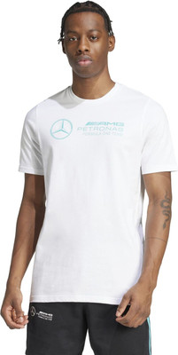 ADIDAS Printed Men Crew Neck Black T-Shirt