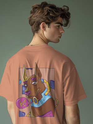 PS ENTERPRISES Printed Men Round Neck Multicolor T-Shirt