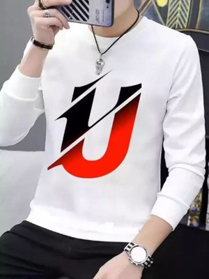 clickwell Solid Men Round Neck Silver T-Shirt