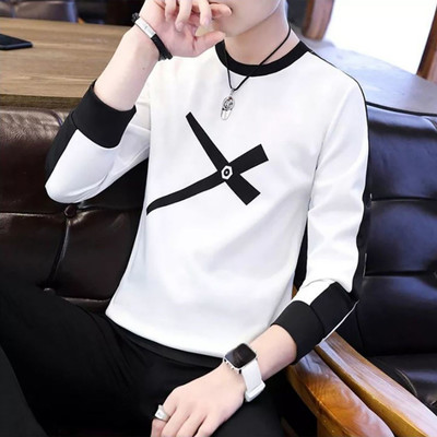 Autna Printed Men Round Neck White T-Shirt