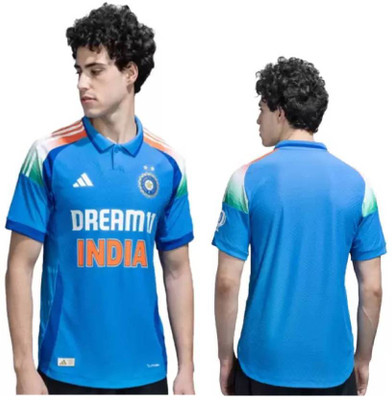 YUTU Printed Men Polo Neck Multicolor T-Shirt