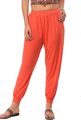 Frenchtrendz Solid Cotton Women Harem Pants