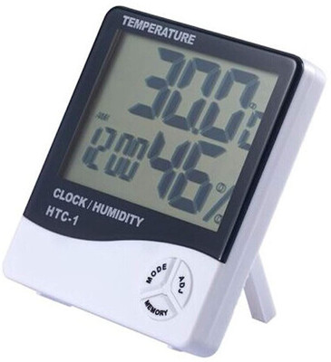 RHONNIUM Digital White Clock