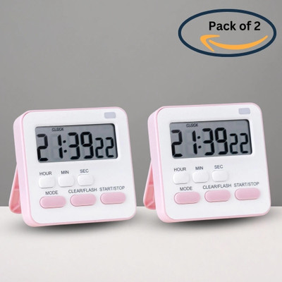 YELONA Digital Pink Clock