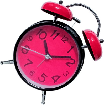 DXFILUIL Analog Pink Clock