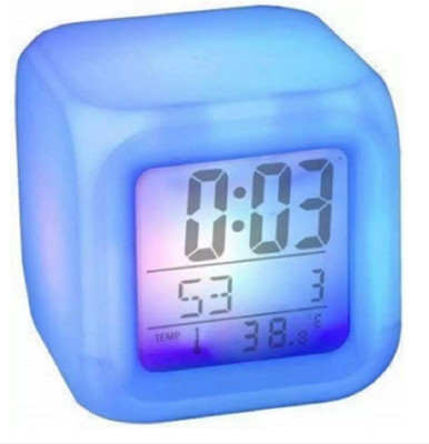 mansa solutions Digital White Clock