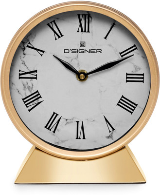D'signer Analog Gold Clock