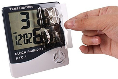 ASTOUND Digital White Clock