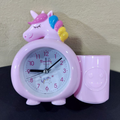 PaxMore Analog Pink Clock