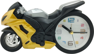 Nxz Digital Analog Yellow Clock