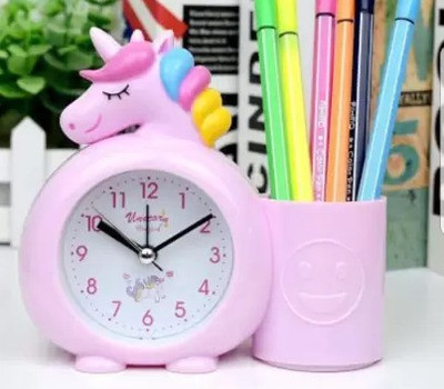 PaxMore Analog Pink Clock