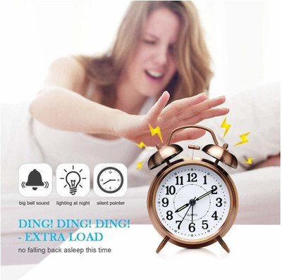 BBD Kitchen Shop Analog-Digital copper Clock