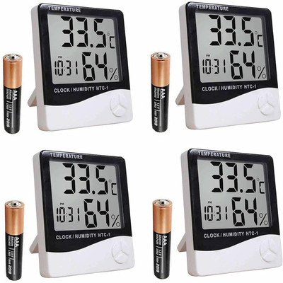 ASTOUND Digital White Clock