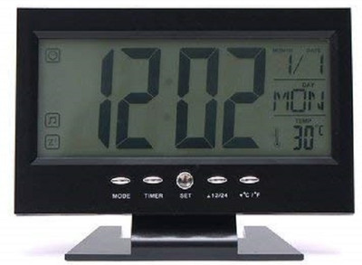 Elecsera Digital Black Clock