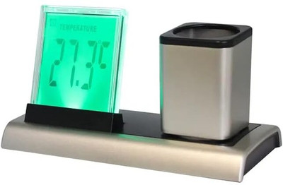 Temix Digital Grey Clock