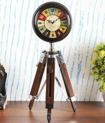 antique nautical creations Analog Multicolor, Brown Clock