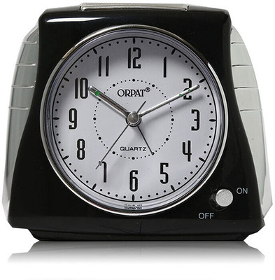 ORPAT Analog Black Clock