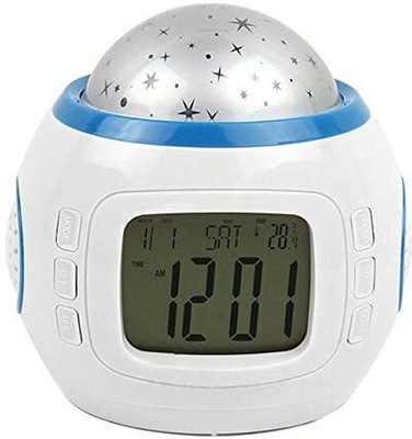 RHONNIUM Digital Multicolor Clock