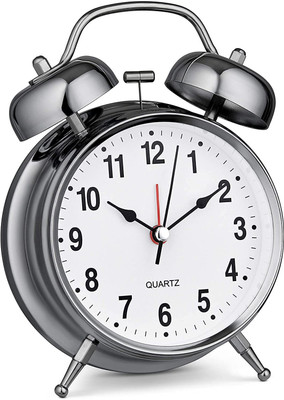 BBD Kitchen Shop Digital Silver Clock