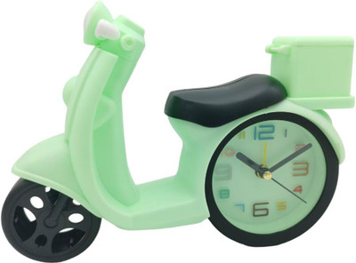 Nxz Digital Analog Green Clock