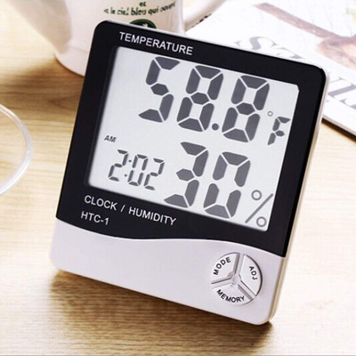 ASTOUND Digital White Clock
